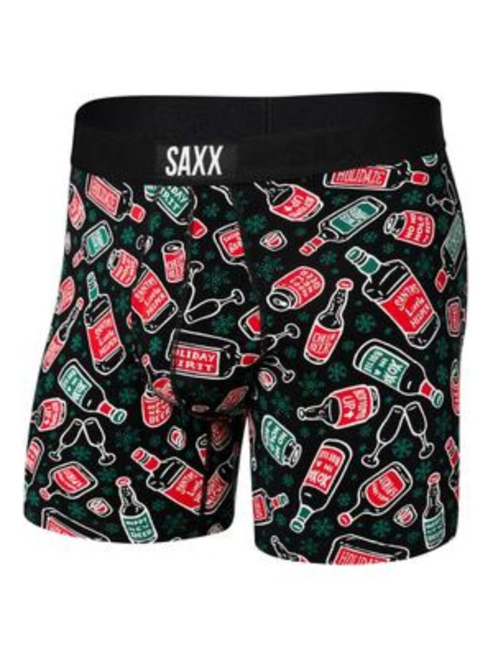 Saxx | Men's Ultra Boxers Briefs, Ebony
